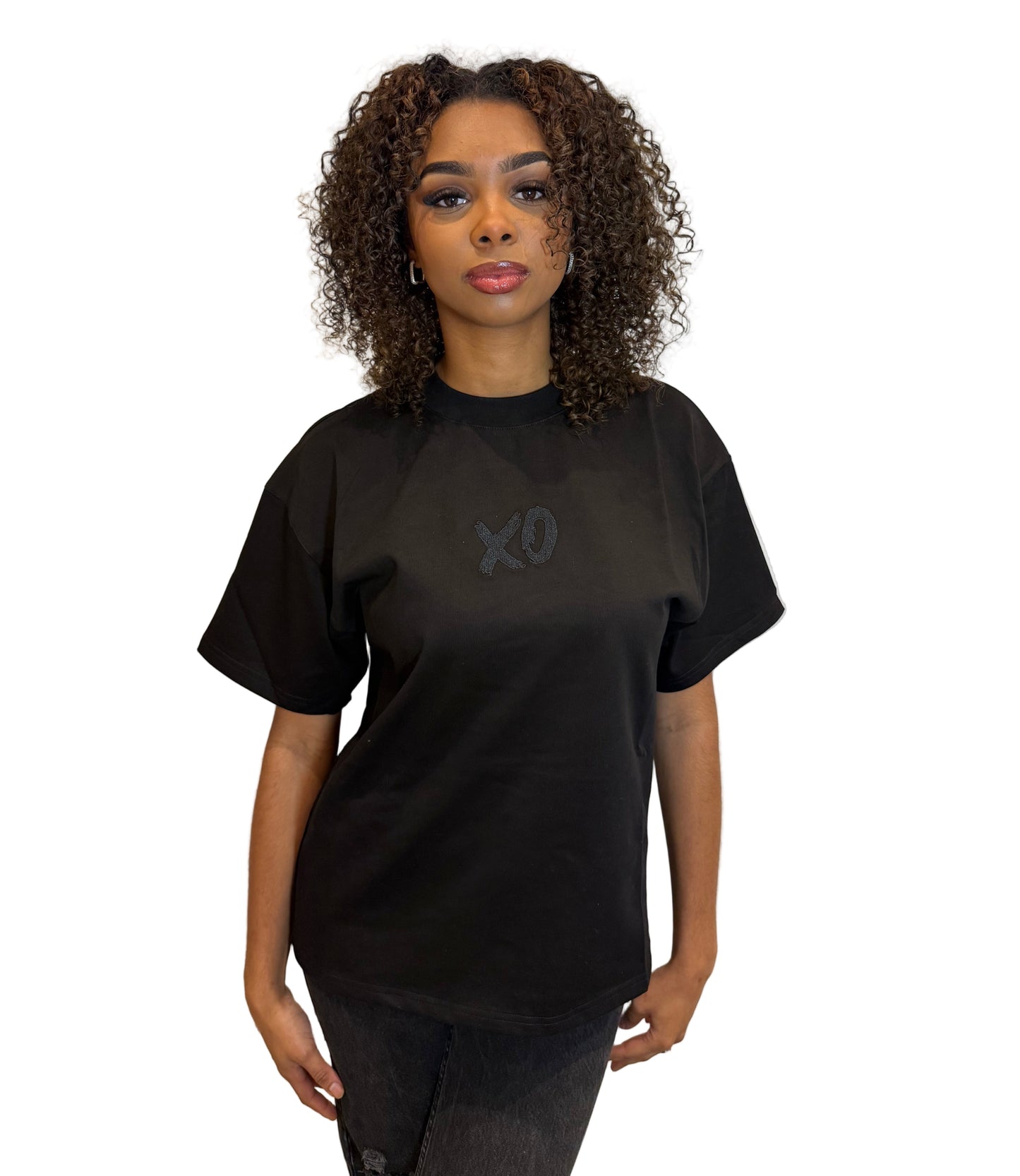 Black Icon Oversized Tee