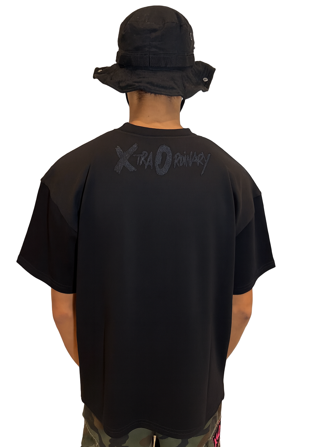 Black Icon Oversized Tee